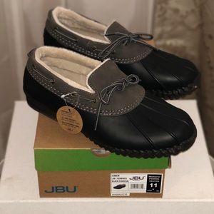 JBU by Jambu Gwen Duck Boot/Shoe Slip Black Sz 11